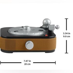 Fisher-Price Musical Rockin' Record Player - Brown, Silver